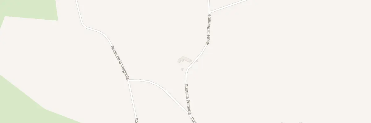 Plan du 870 Rte de la Pomatié à Tréban