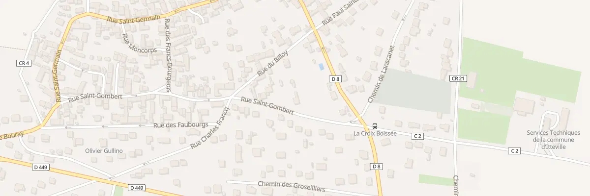 Plan du 39 Rue St Gombert à Itteville