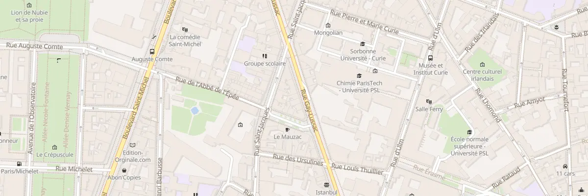 Plan du 42 Rue Gay-Lussac à Paris 5e Arrondissement