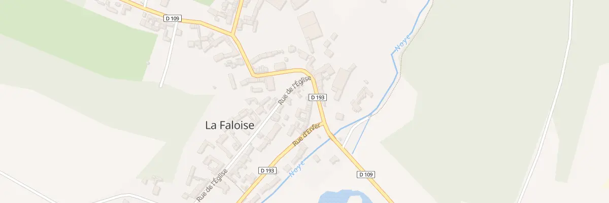 Plan du 4 Rue du Moulin à La Faloise