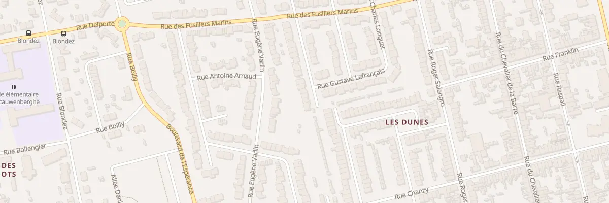 Plan du 3 Rue Charles Gerardin Saint Pol à Dunkerque