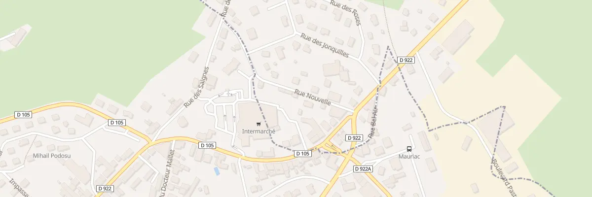 Plan du 5 Rue Nouvelle au Vigean