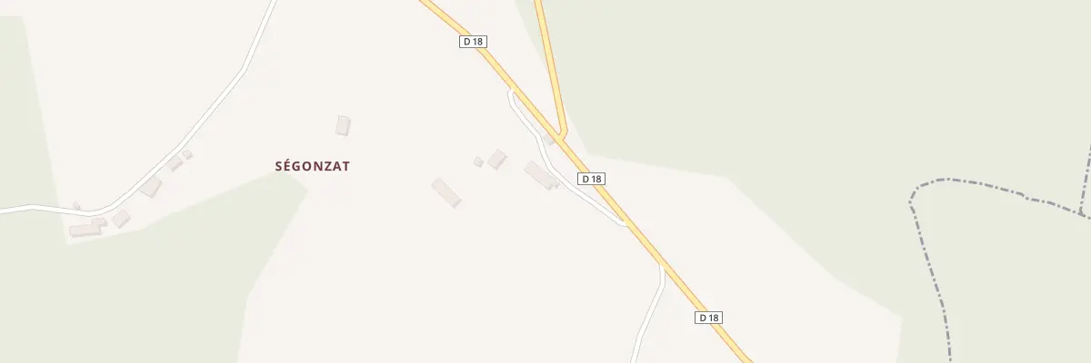 Plan du 5030 Ségonzat à Malleret