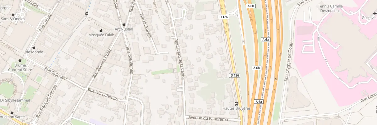 Plan du 79 Bd de la Vanne à Cachan