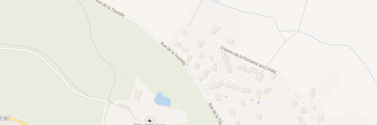 Plan du 12 Rue de la Tourelle à Piscop