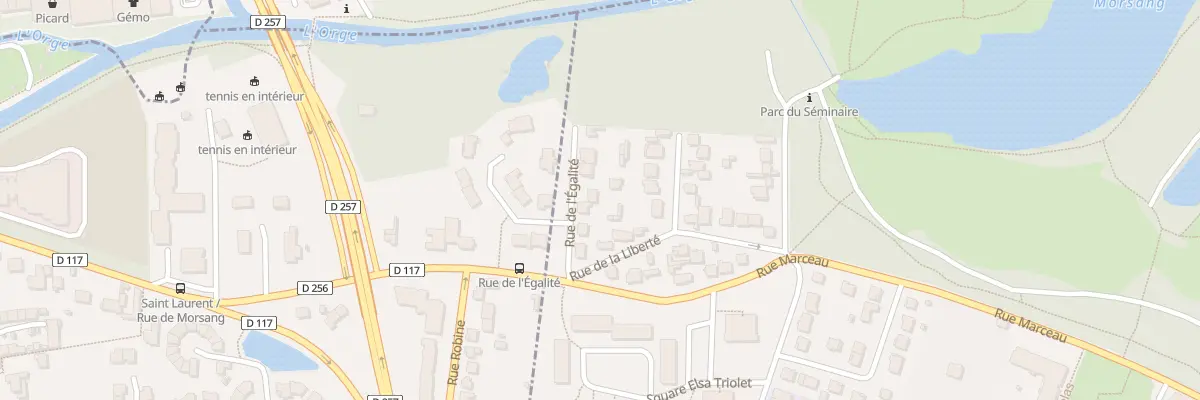 Plan du 8 Rue de l’Egalite à Morsang-sur-Orge
