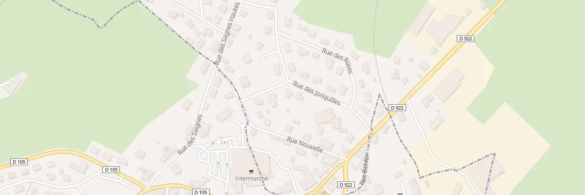 Plan du 35 Rue des Jonquilles au Vigean