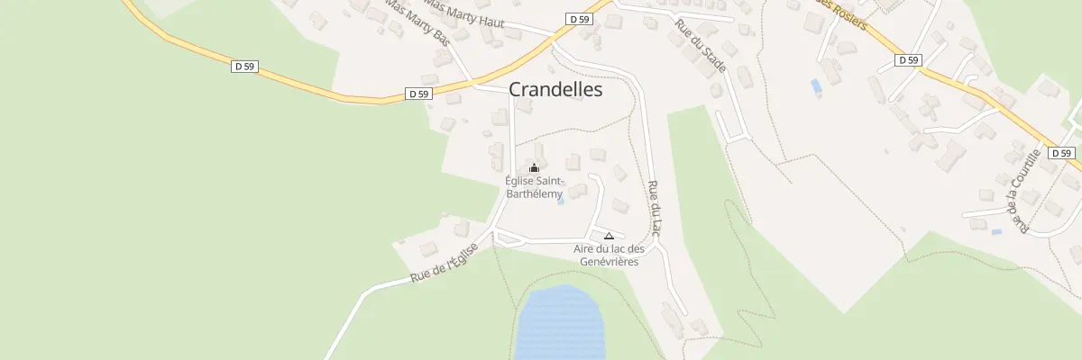 Plan du 4 Rue de l’Eglise à Crandelles
