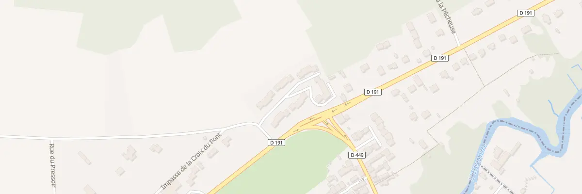 Plan du 1B Av d’Arpajon à Cerny