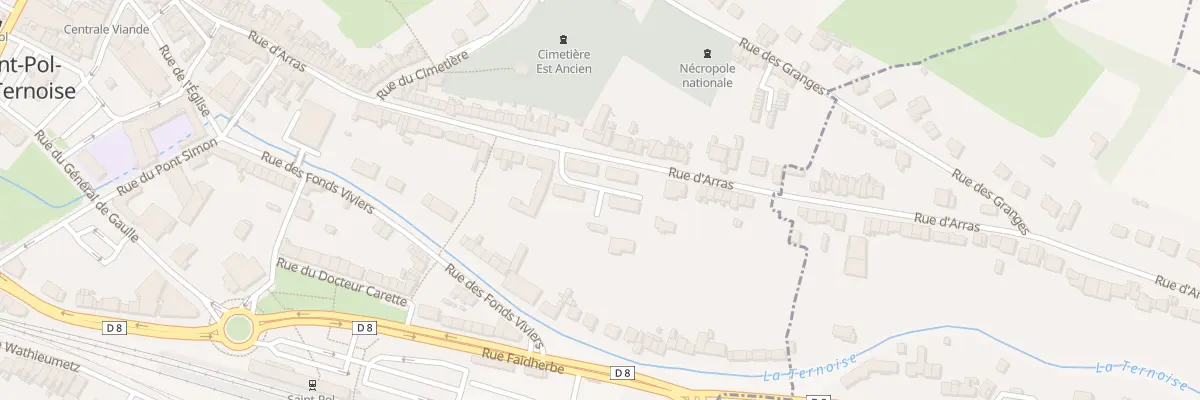 Plan du 78 Rue d’Arras à Saint-Pol-sur-Ternoise