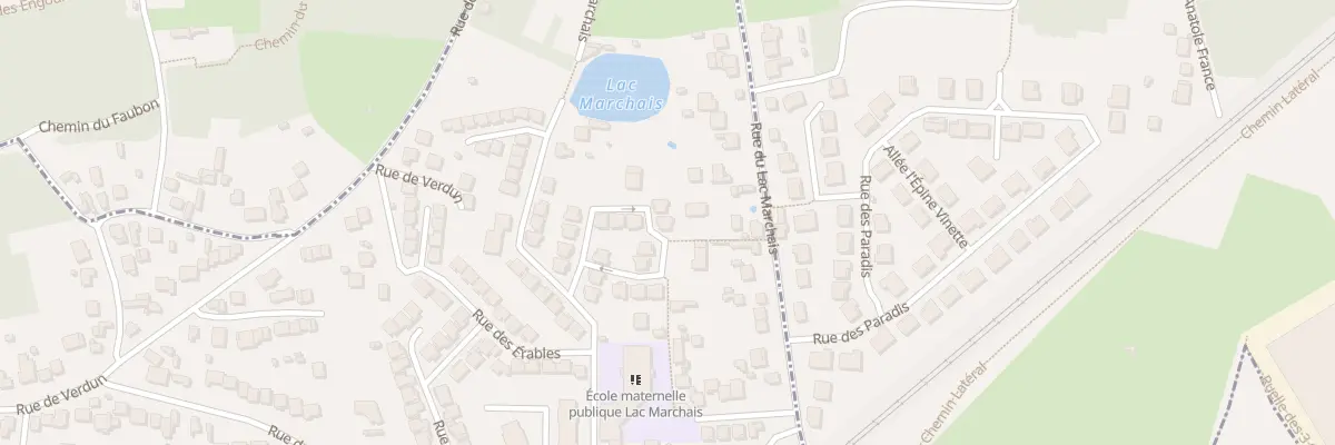 Plan du 13 Rue des Chênes à Deuil-la-Barre