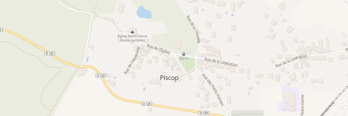 Plan du 11 Pl de la Mairie à Piscop