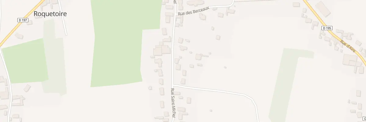 Plan du 297 Rue Saint Michel à Roquetoire
