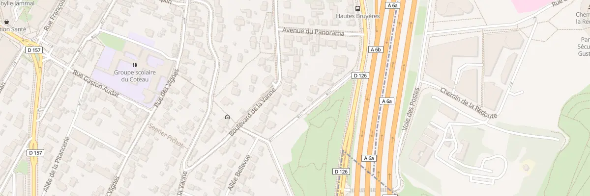 Plan du 125 Bd de la Vanne à Cachan
