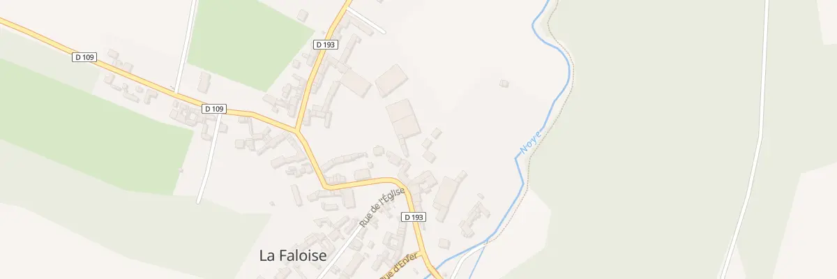 Plan du 2 Rue d’En Bas à La Faloise