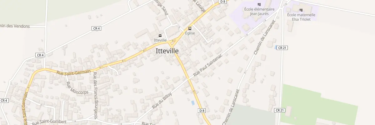 Plan du 3 Rue de la Croix Boissee à Itteville