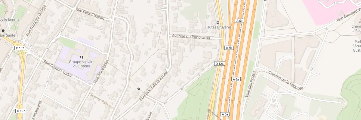 Plan du 115B Bd de la Vanne à Cachan