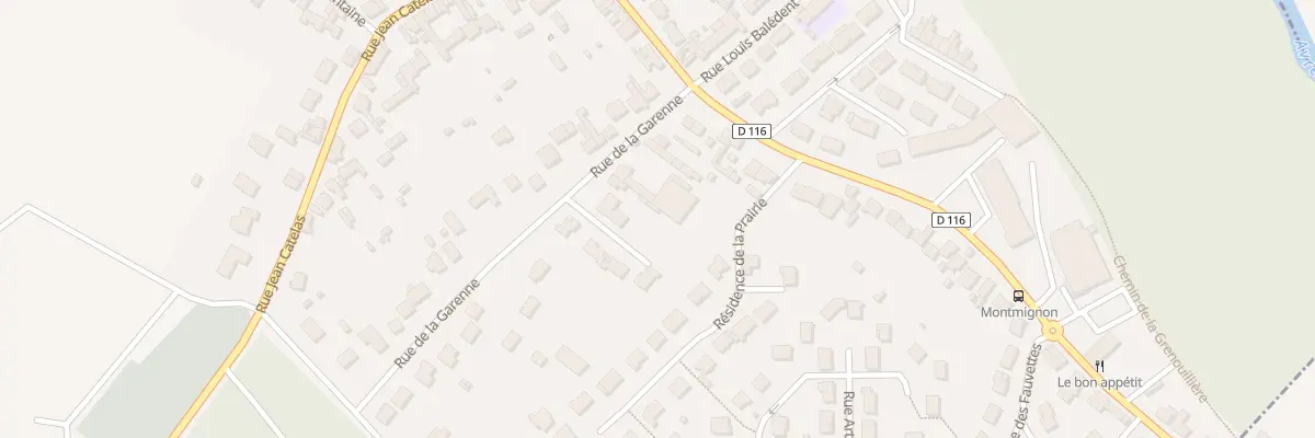 Plan du 5 Rue de la Garenne à Cagny