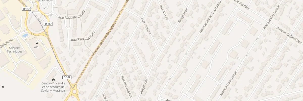 Plan du 3 Rue Ampere à Savigny-sur-Orge