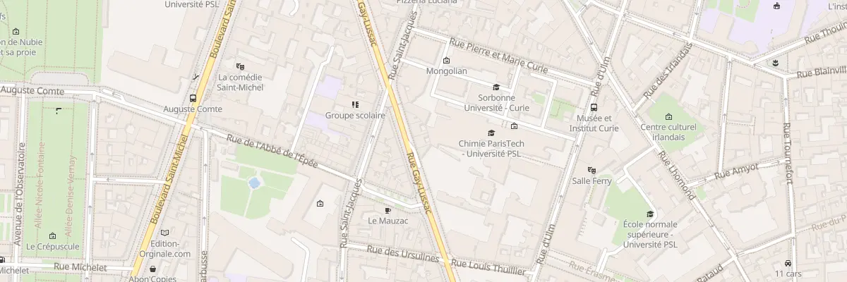 Plan du 37 Rue Gay-Lussac à Paris 5e Arrondissement
