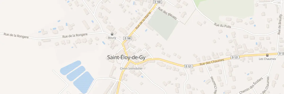 Plan du 5 Pl de l’Eglise à Saint-Éloy-de-Gy