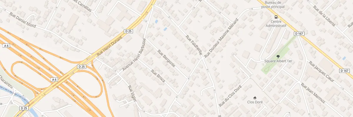 Plan du 8 Rue Bergonie à Savigny-sur-Orge