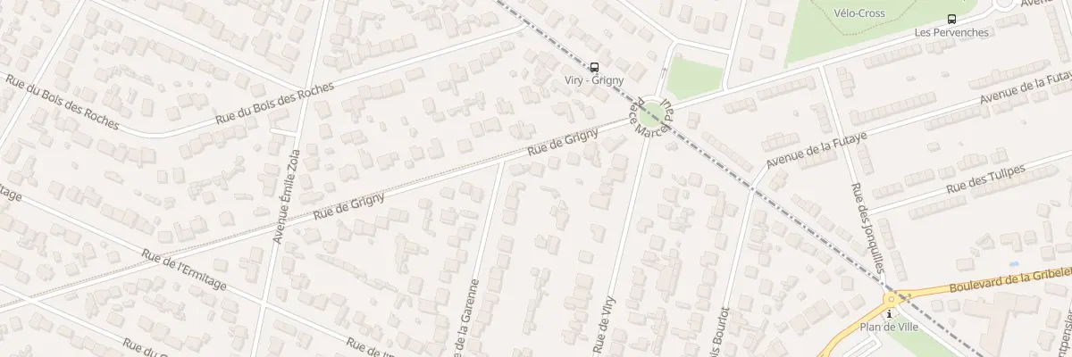 Plan du 58 Rue de Grigny à Sainte-Geneviève-des-Bois