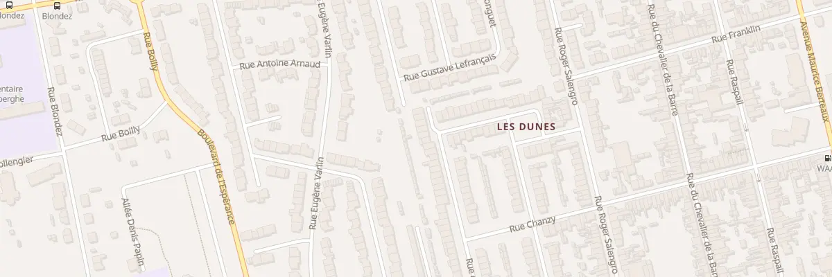Plan du 67 Rue de la Paix Saint Pol à Dunkerque