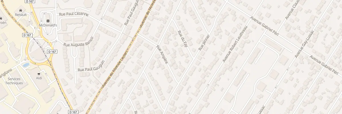 Plan du 8 Rue Ampere à Savigny-sur-Orge