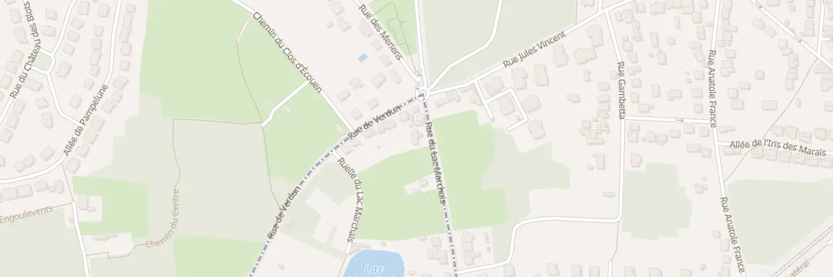 Plan du 6 Rue du Lac Marchais à Deuil-la-Barre