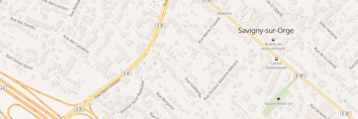 Plan du 32 Rue Faidherbe à Savigny-sur-Orge