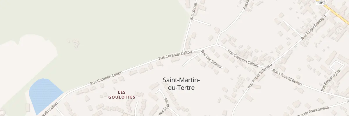 Plan du 11 Rue Corentin Celton à Saint-Martin-du-Tertre
