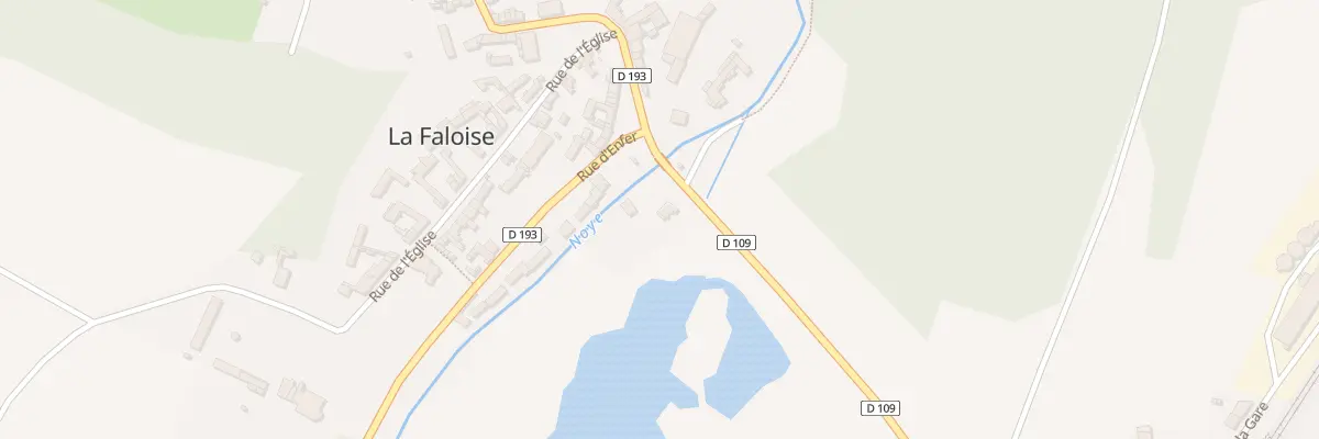 Plan du 5092 La Grande Prairie à La Faloise