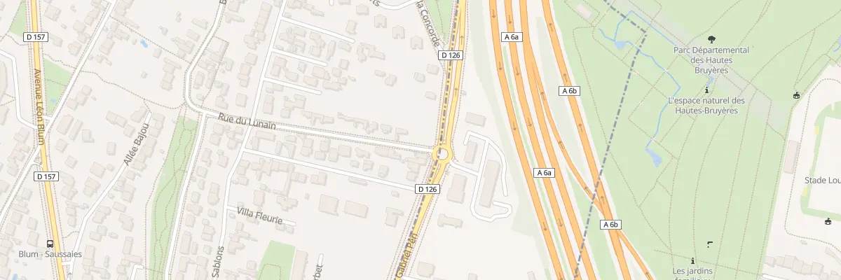 Plan du 33 Rue du Lunain à Cachan