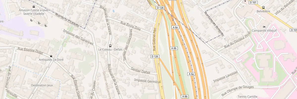 Plan du 26 Rue Gabriel Péri à Cachan