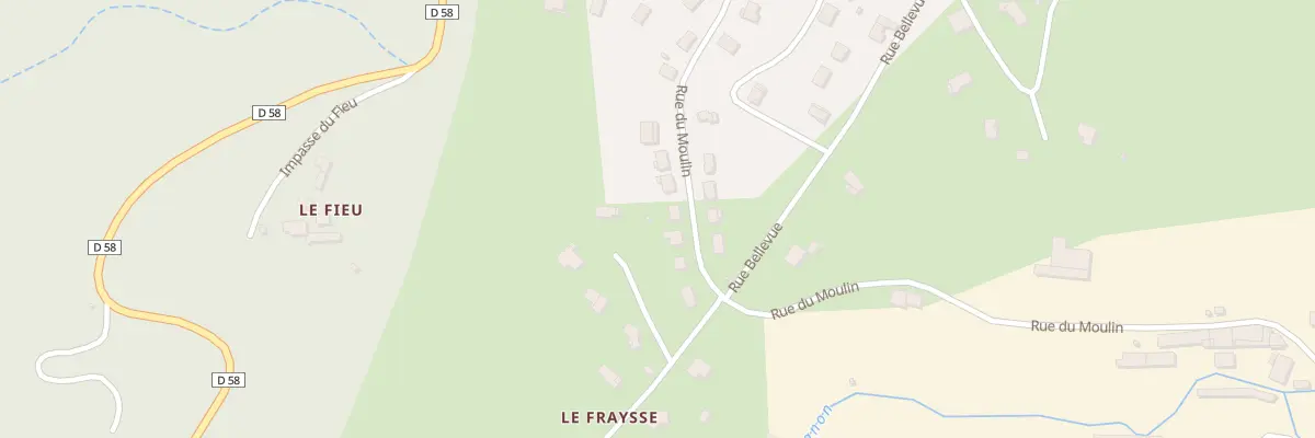 Plan du 30 Rue du Moulin à Lacrouzette