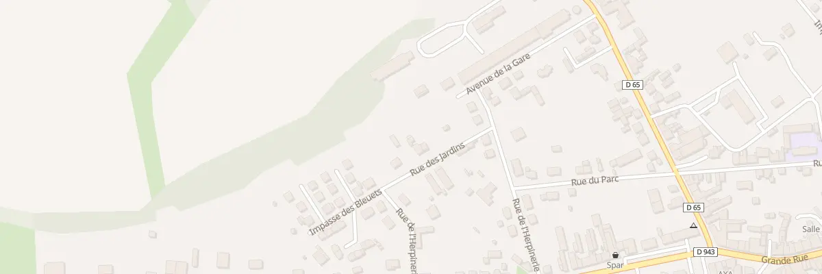 Plan du 2 Rue des Jardins à Culan