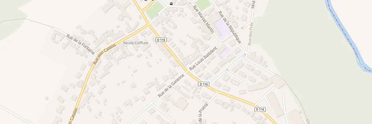 Plan du 13 Rue Henri Barbusse à Cagny