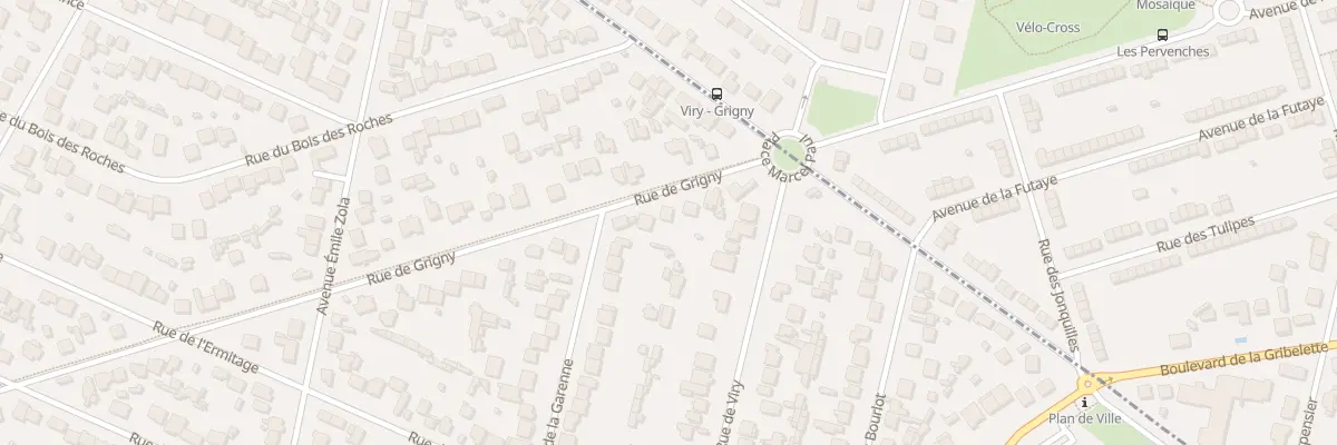 Plan du 58B Rue de Grigny à Sainte-Geneviève-des-Bois