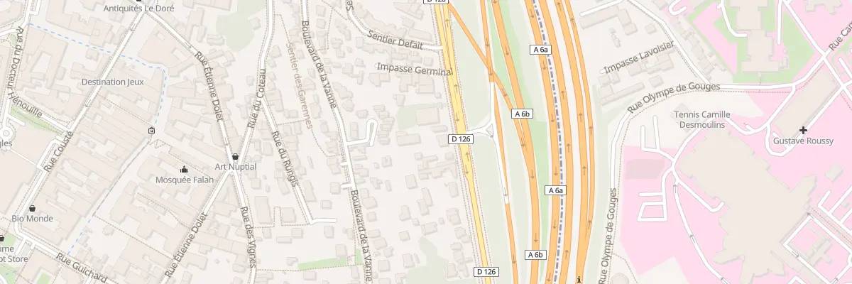 Plan du 58 Rue Gabriel Péri à Cachan