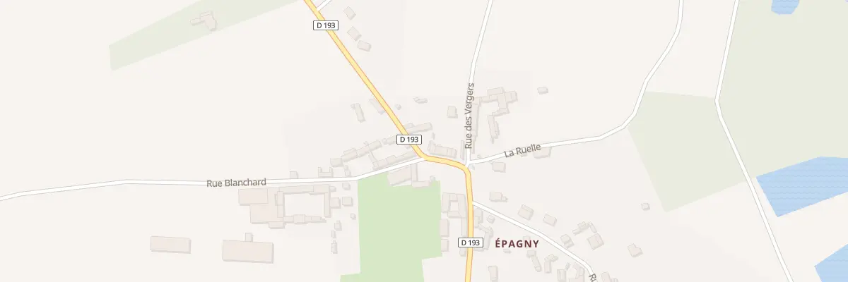 Plan du 5140 Epagny à Chaussoy-Epagny