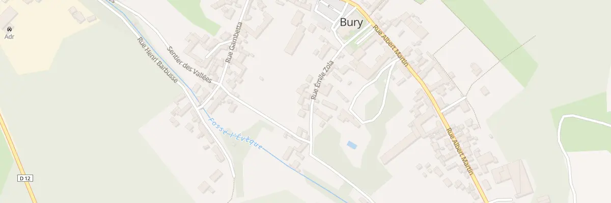 Plan du 146 Rue Emile Zola à Bury