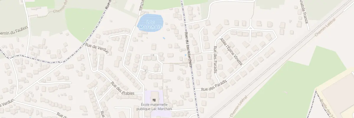 Plan du 44B Rue du Lac Marchais à Deuil-la-Barre