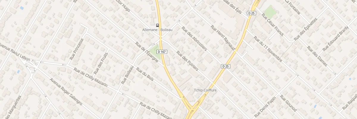 Plan du 11 Rue des Poiriers à Savigny-sur-Orge