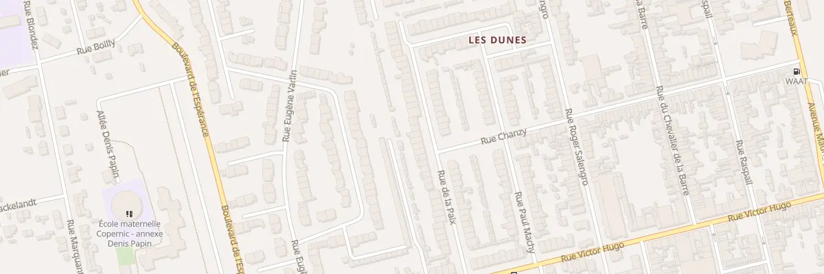 Plan du 39 Rue de la Paix Saint Pol à Dunkerque