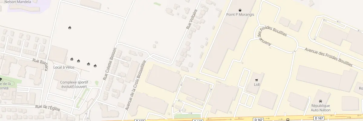 Plan du 4 Rue Voltaire à Morangis
