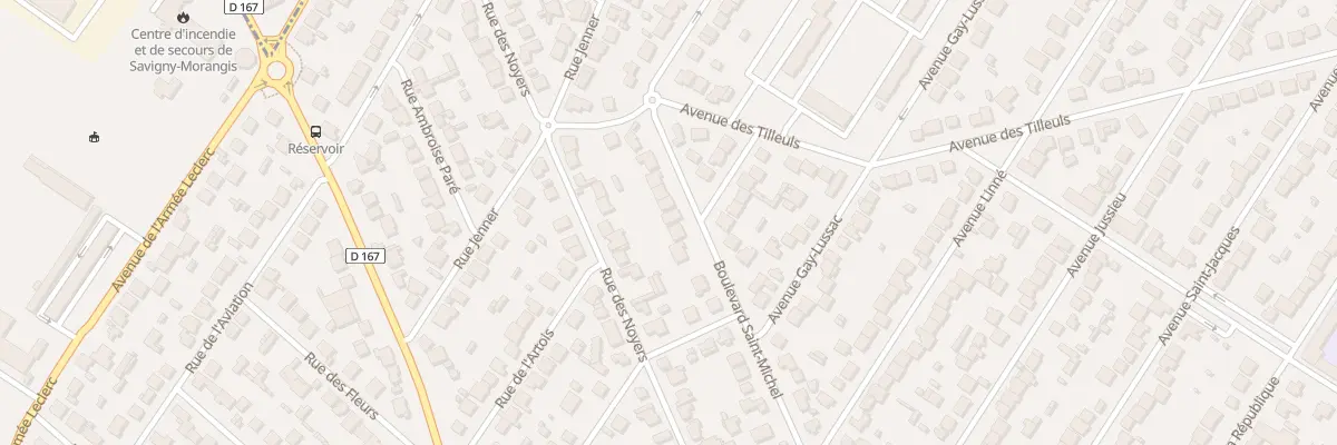 Plan du 87 Bd Saint-Michel à Savigny-sur-Orge
