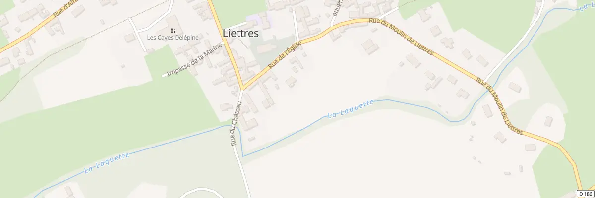 Plan du 8 Rue de l’Église à Liettres