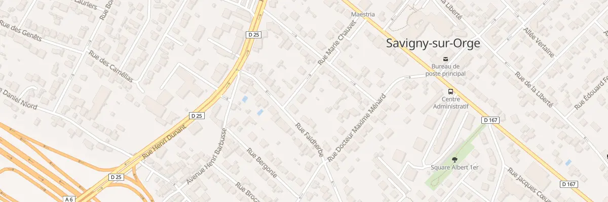 Plan du 4 Rue Marie Chauvet à Savigny-sur-Orge