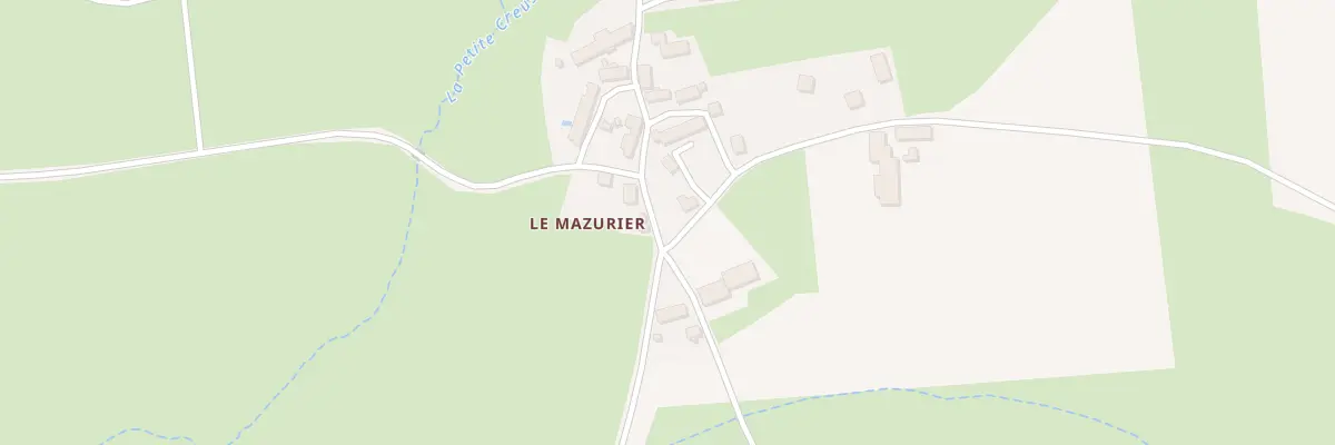 Plan du 15 Le Mazurier à Soumans